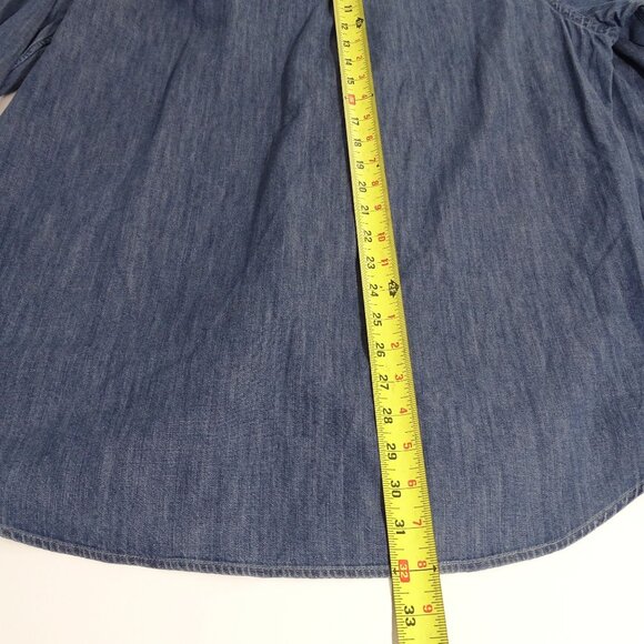 Polo Ralph Lauren Men Classic Blue Denim Button Down Shirt Size XL Long Sleeve - Picture 11 of 11